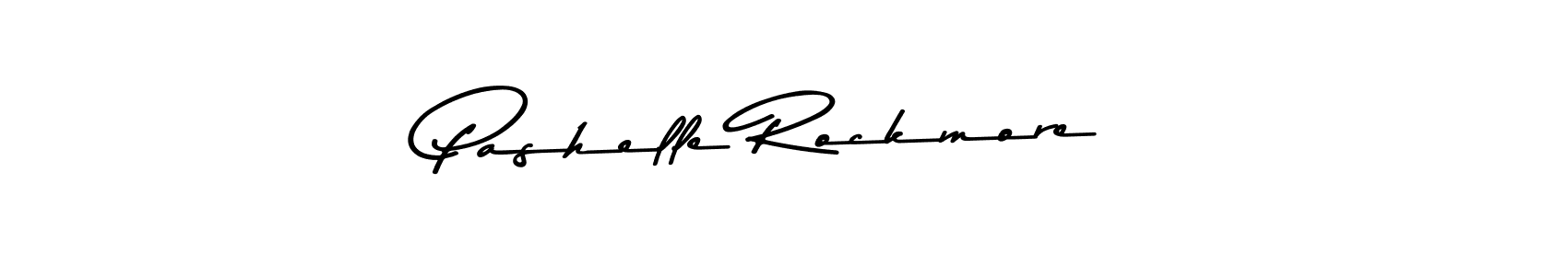 Design your own signature with our free online signature maker. With this signature software, you can create a handwritten (Asem Kandis PERSONAL USE) signature for name Pashelle Rockmore. Pashelle Rockmore signature style 9 images and pictures png