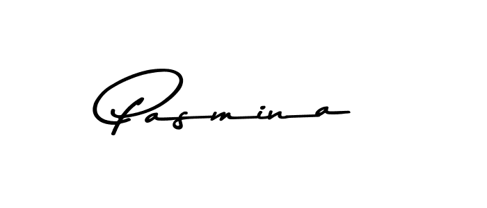 Pasmina stylish signature style. Best Handwritten Sign (Asem Kandis PERSONAL USE) for my name. Handwritten Signature Collection Ideas for my name Pasmina. Pasmina signature style 9 images and pictures png