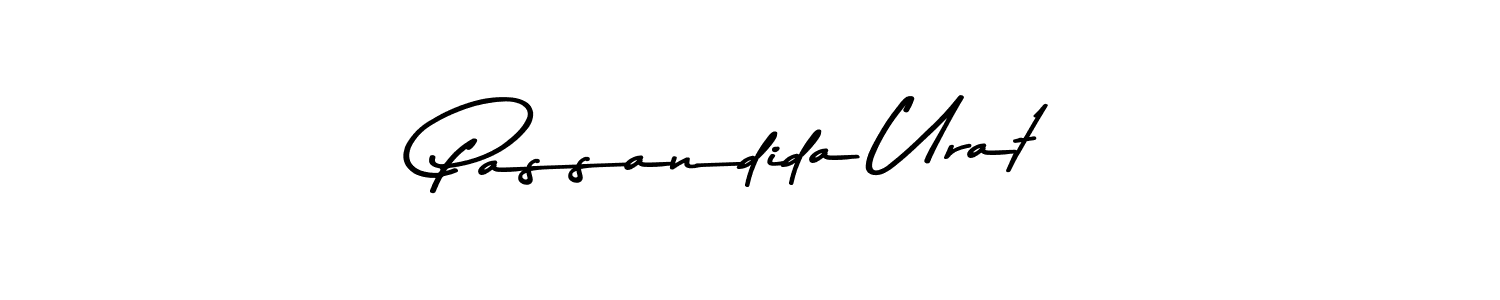 Use a signature maker to create a handwritten signature online. With this signature software, you can design (Asem Kandis PERSONAL USE) your own signature for name Passandida Urat. Passandida Urat signature style 9 images and pictures png