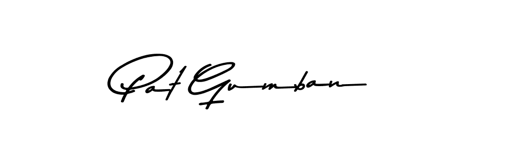 Also You can easily find your signature by using the search form. We will create Pat Gumban name handwritten signature images for you free of cost using Asem Kandis PERSONAL USE sign style. Pat Gumban signature style 9 images and pictures png
