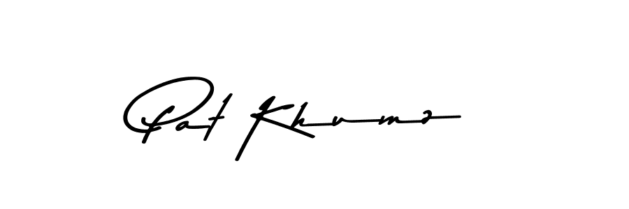 if you are searching for the best signature style for your name Pat Khumz. so please give up your signature search. here we have designed multiple signature styles  using Asem Kandis PERSONAL USE. Pat Khumz signature style 9 images and pictures png
