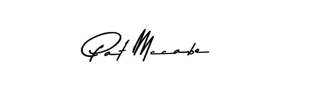 Pat Mccabe stylish signature style. Best Handwritten Sign (Asem Kandis PERSONAL USE) for my name. Handwritten Signature Collection Ideas for my name Pat Mccabe. Pat Mccabe signature style 9 images and pictures png