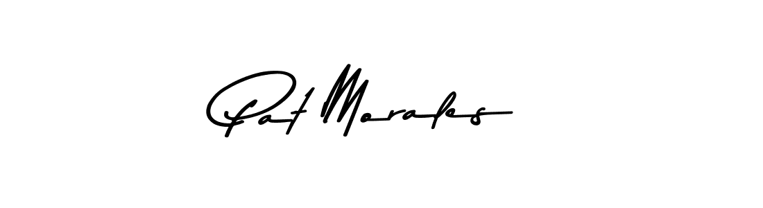 Pat Morales stylish signature style. Best Handwritten Sign (Asem Kandis PERSONAL USE) for my name. Handwritten Signature Collection Ideas for my name Pat Morales. Pat Morales signature style 9 images and pictures png