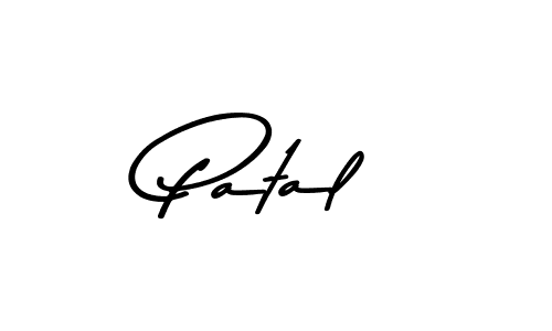 Make a beautiful signature design for name Patal. With this signature (Asem Kandis PERSONAL USE) style, you can create a handwritten signature for free. Patal signature style 9 images and pictures png