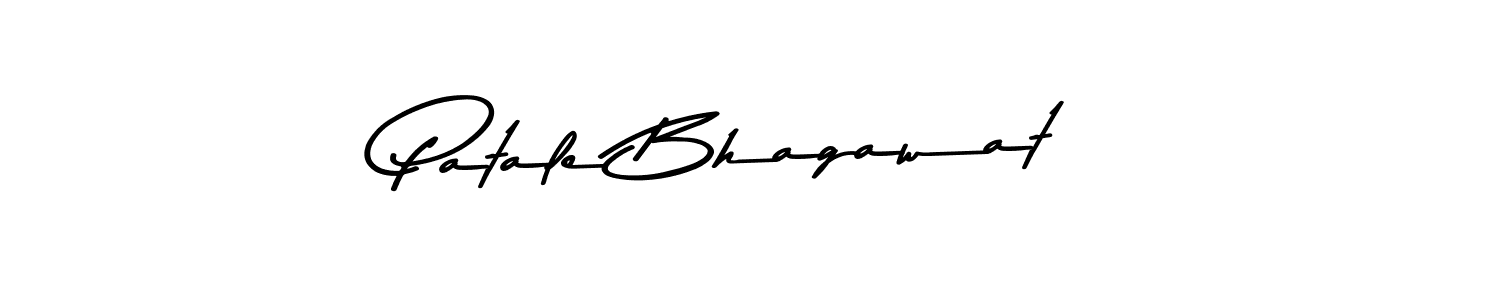 Use a signature maker to create a handwritten signature online. With this signature software, you can design (Asem Kandis PERSONAL USE) your own signature for name Patale Bhagawat. Patale Bhagawat signature style 9 images and pictures png