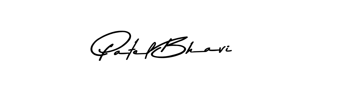 Design your own signature with our free online signature maker. With this signature software, you can create a handwritten (Asem Kandis PERSONAL USE) signature for name Patel Bhavi. Patel Bhavi signature style 9 images and pictures png