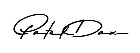 Quickly download Patel Dax name signature in high-resolution PNG using Asem Kandis PERSONAL USE style. Ready to insert into PDFs and online applications. Patel Dax signature style 9 images and pictures png