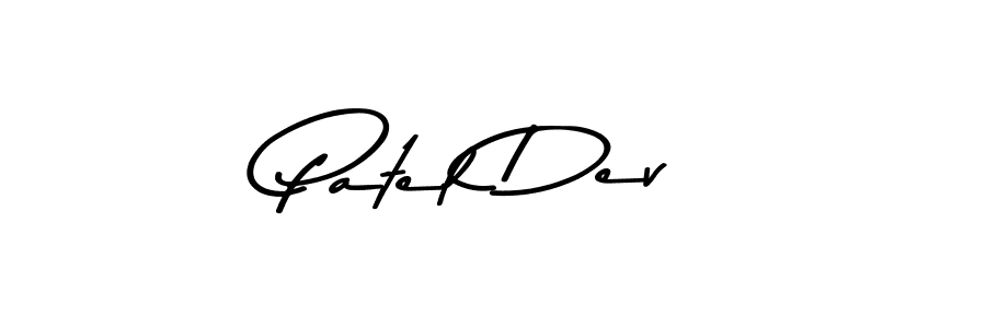 This is the best signature style for the Patel Dev name. Also you like these signature font (Asem Kandis PERSONAL USE). Mix name signature. Patel Dev signature style 9 images and pictures png