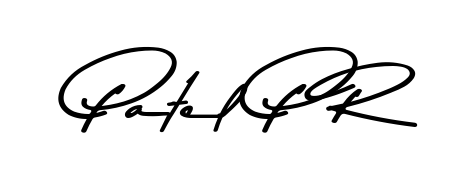Express your personality with a custom Patel P R signature crafted with Asem Kandis PERSONAL USE typography. Free transparent PNG download available. Patel P R signature style 9 images and pictures png