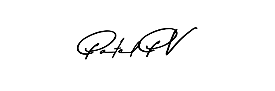 if you are searching for the best signature style for your name Patel P V. so please give up your signature search. here we have designed multiple signature styles  using Asem Kandis PERSONAL USE. Patel P V signature style 9 images and pictures png