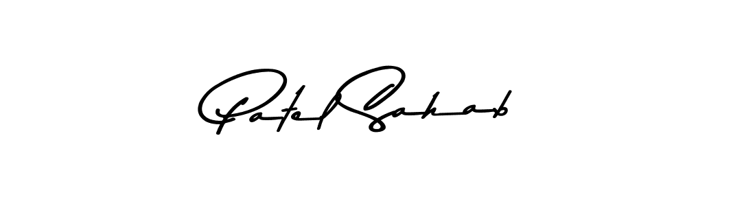 if you are searching for the best signature style for your name Patel Sahab. so please give up your signature search. here we have designed multiple signature styles  using Asem Kandis PERSONAL USE. Patel Sahab signature style 9 images and pictures png