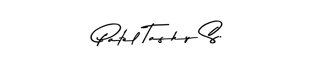 How to make Patel Tashy S. signature? Asem Kandis PERSONAL USE is a professional autograph style. Create handwritten signature for Patel Tashy S. name. Patel Tashy S. signature style 9 images and pictures png