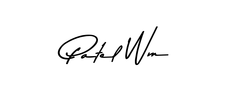Here are the top 10 professional signature styles for the name Patel Wm. These are the best autograph styles you can use for your name. Patel Wm signature style 9 images and pictures png