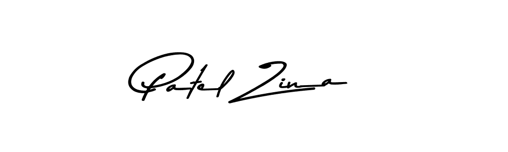 Create a beautiful signature design for name Patel Zina. With this signature (Asem Kandis PERSONAL USE) fonts, you can make a handwritten signature for free. Patel Zina signature style 9 images and pictures png