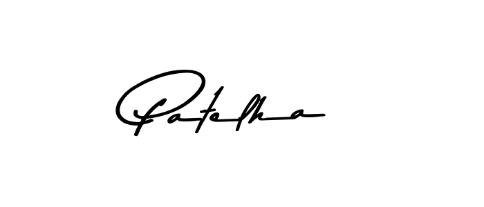 Patelha stylish signature style. Best Handwritten Sign (Asem Kandis PERSONAL USE) for my name. Handwritten Signature Collection Ideas for my name Patelha. Patelha signature style 9 images and pictures png