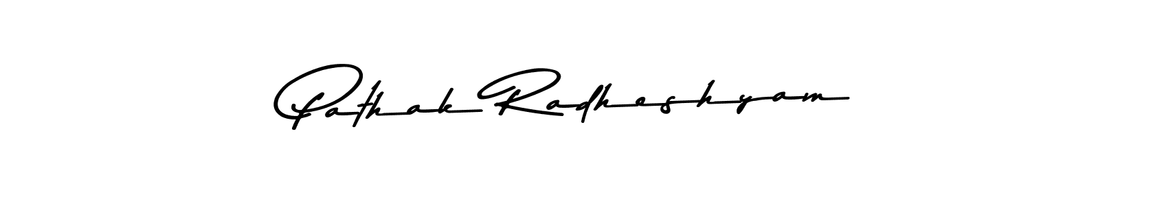 Also You can easily find your signature by using the search form. We will create Pathak Radheshyam name handwritten signature images for you free of cost using Asem Kandis PERSONAL USE sign style. Pathak Radheshyam signature style 9 images and pictures png