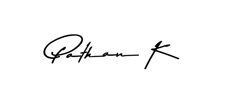 Design your own signature with our free online signature maker. With this signature software, you can create a handwritten (Asem Kandis PERSONAL USE) signature for name Pathan K. Pathan K signature style 9 images and pictures png