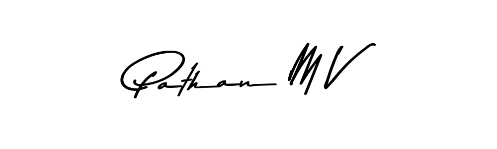 Here are the top 10 professional signature styles for the name Pathan M V. These are the best autograph styles you can use for your name. Pathan M V signature style 9 images and pictures png