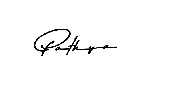 Pathya stylish signature style. Best Handwritten Sign (Asem Kandis PERSONAL USE) for my name. Handwritten Signature Collection Ideas for my name Pathya. Pathya signature style 9 images and pictures png