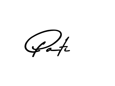 Asem Kandis PERSONAL USE is a professional signature style that is perfect for those who want to add a touch of class to their signature. It is also a great choice for those who want to make their signature more unique. Get Pati name to fancy signature for free. Pati signature style 9 images and pictures png
