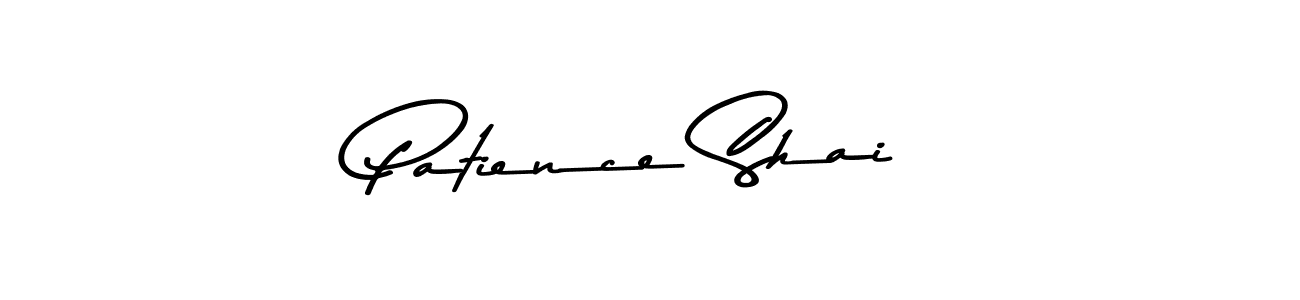 Use a signature maker to create a handwritten signature online. With this signature software, you can design (Asem Kandis PERSONAL USE) your own signature for name Patience Shai. Patience Shai signature style 9 images and pictures png