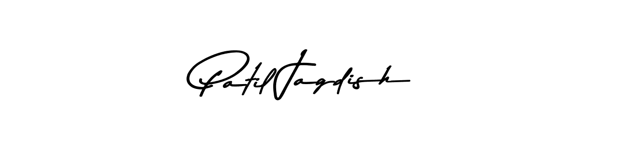 Make a beautiful signature design for name Patil Jagdish. With this signature (Asem Kandis PERSONAL USE) style, you can create a handwritten signature for free. Patil Jagdish signature style 9 images and pictures png