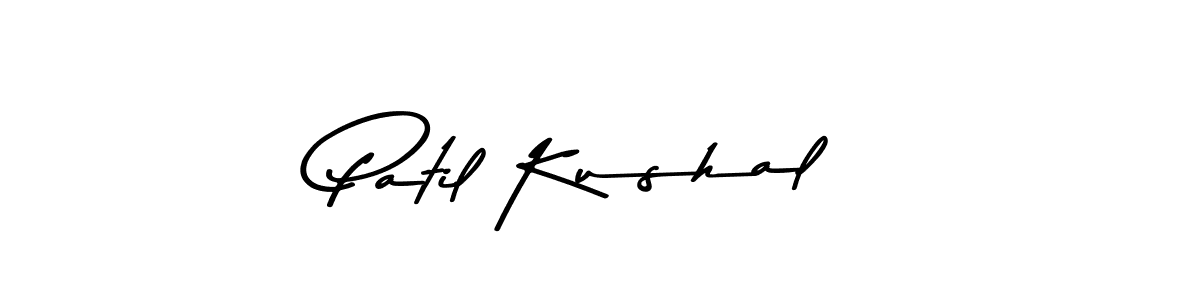 Similarly Asem Kandis PERSONAL USE is the best handwritten signature design. Signature creator online .You can use it as an online autograph creator for name Patil Kushal. Patil Kushal signature style 9 images and pictures png