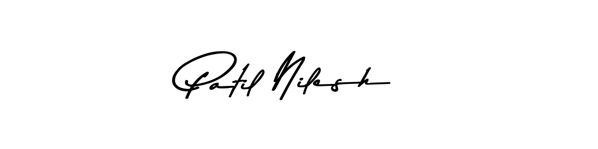 You should practise on your own different ways (Asem Kandis PERSONAL USE) to write your name (Patil Nilesh) in signature. don't let someone else do it for you. Patil Nilesh signature style 9 images and pictures png