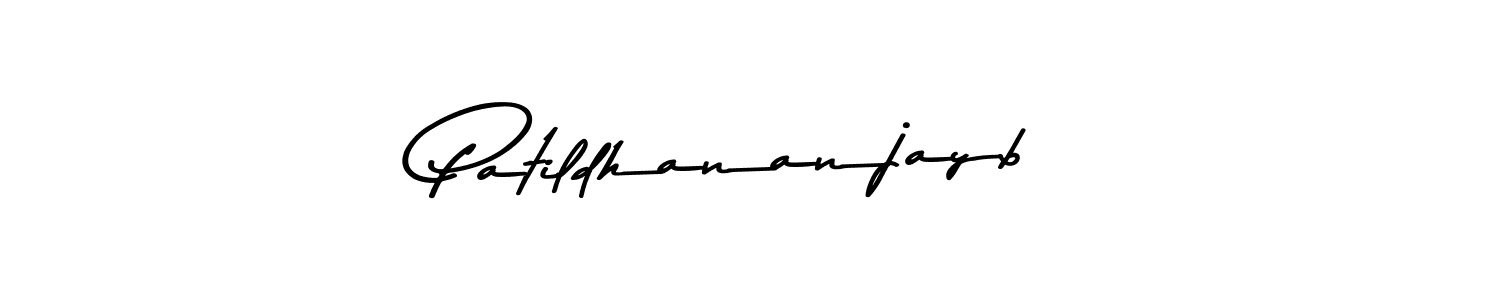 Make a beautiful signature design for name Patildhananjayb. Use this online signature maker to create a handwritten signature for free. Patildhananjayb signature style 9 images and pictures png