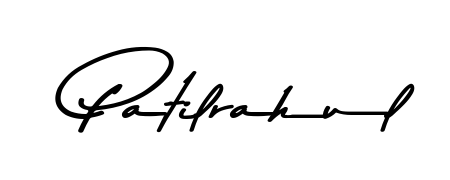 Stand out with a creative autograph for Patilrahul. The Asem Kandis PERSONAL USE styling blends modern aesthetics with classic signature flourishes. Patilrahul signature style 9 images and pictures png