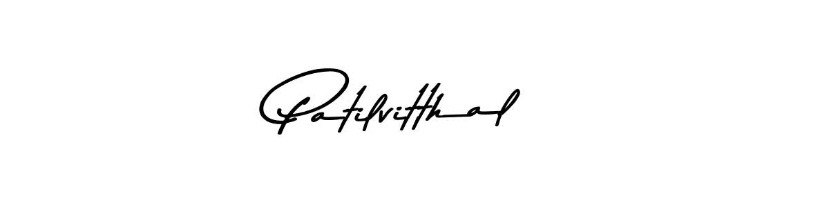 Design your own signature with our free online signature maker. With this signature software, you can create a handwritten (Asem Kandis PERSONAL USE) signature for name Patilvitthal. Patilvitthal signature style 9 images and pictures png