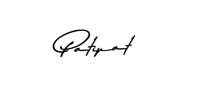 Design your own signature with our free online signature maker. With this signature software, you can create a handwritten (Asem Kandis PERSONAL USE) signature for name Patipat. Patipat signature style 9 images and pictures png