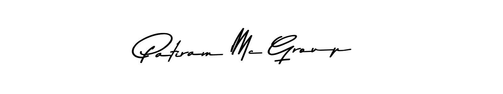 Patiram Mc Group stylish signature style. Best Handwritten Sign (Asem Kandis PERSONAL USE) for my name. Handwritten Signature Collection Ideas for my name Patiram Mc Group. Patiram Mc Group signature style 9 images and pictures png