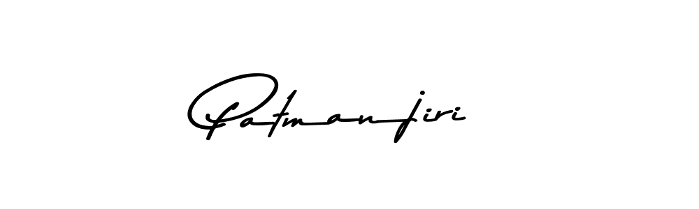 Design your own signature with our free online signature maker. With this signature software, you can create a handwritten (Asem Kandis PERSONAL USE) signature for name Patmanjiri. Patmanjiri signature style 9 images and pictures png