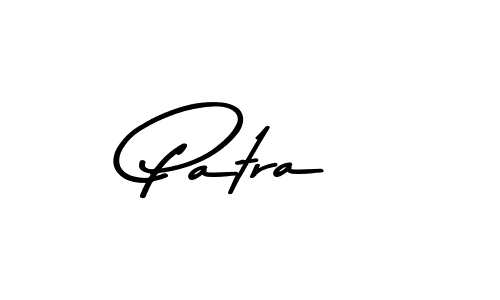 Design your own signature with our free online signature maker. With this signature software, you can create a handwritten (Asem Kandis PERSONAL USE) signature for name Patra. Patra signature style 9 images and pictures png