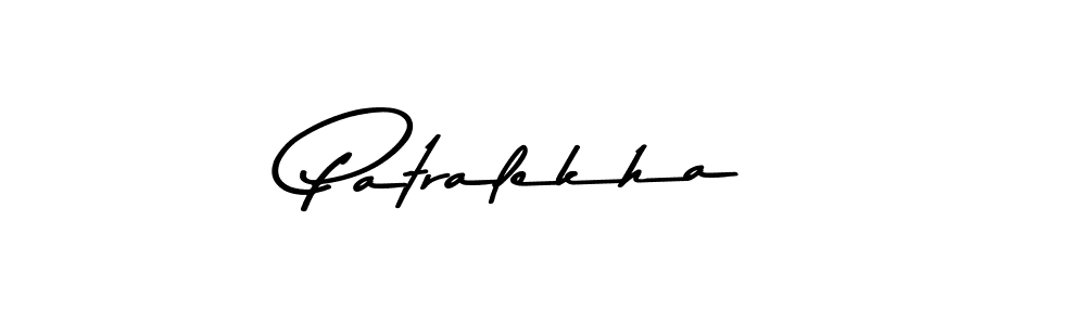 Similarly Asem Kandis PERSONAL USE is the best handwritten signature design. Signature creator online .You can use it as an online autograph creator for name Patralekha. Patralekha signature style 9 images and pictures png