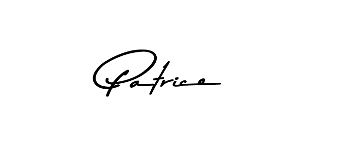 Design your own signature with our free online signature maker. With this signature software, you can create a handwritten (Asem Kandis PERSONAL USE) signature for name Patrice. Patrice signature style 9 images and pictures png