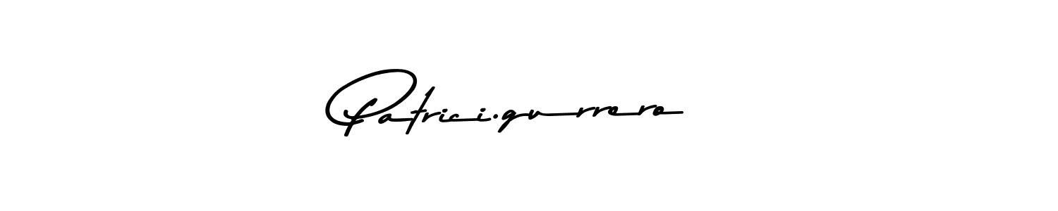 Make a beautiful signature design for name Patrici.gurrero. Use this online signature maker to create a handwritten signature for free. Patrici.gurrero signature style 9 images and pictures png