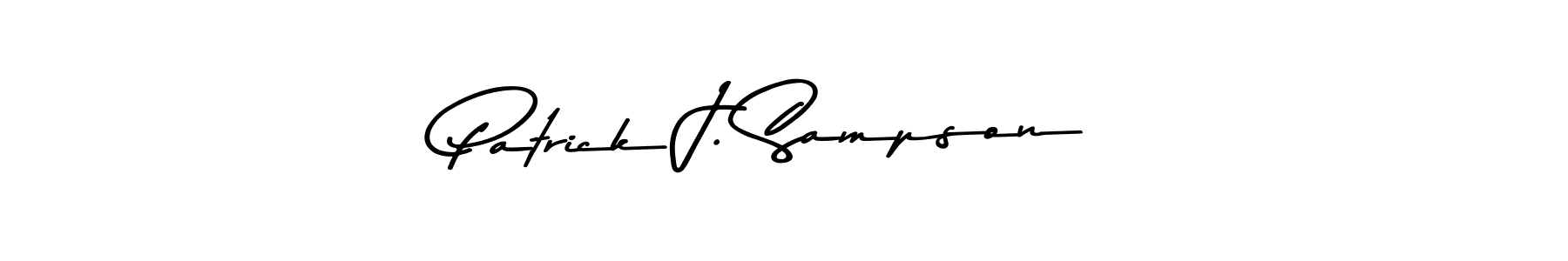 Make a beautiful signature design for name Patrick J. Sampson. With this signature (Asem Kandis PERSONAL USE) style, you can create a handwritten signature for free. Patrick J. Sampson signature style 9 images and pictures png