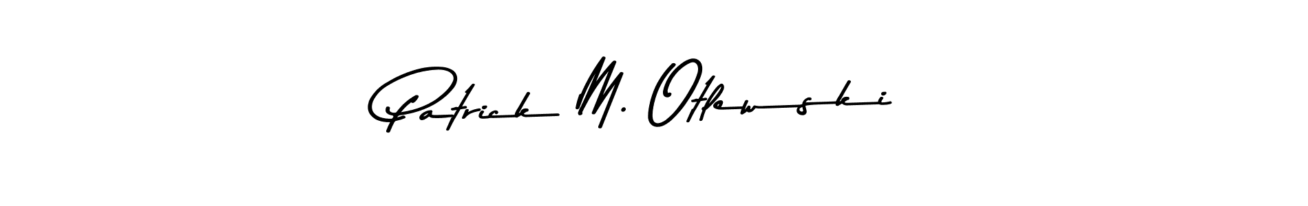 Similarly Asem Kandis PERSONAL USE is the best handwritten signature design. Signature creator online .You can use it as an online autograph creator for name Patrick M. Otlewski. Patrick M. Otlewski signature style 9 images and pictures png