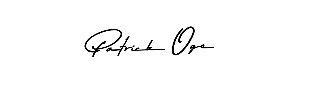 Also we have Patrick Oge name is the best signature style. Create professional handwritten signature collection using Asem Kandis PERSONAL USE autograph style. Patrick Oge signature style 9 images and pictures png