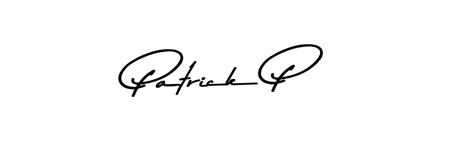The best way (Asem Kandis PERSONAL USE) to make a short signature is to pick only two or three words in your name. The name Patrick P include a total of six letters. For converting this name. Patrick P signature style 9 images and pictures png