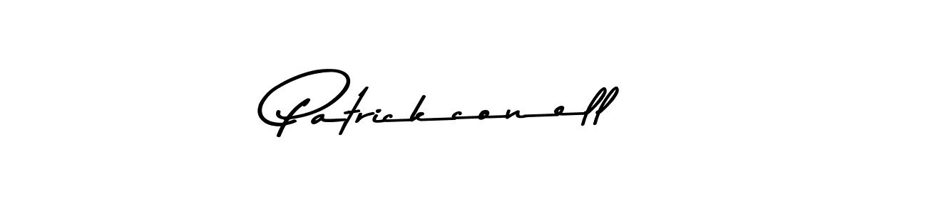 Create a beautiful signature design for name Patrickconell. With this signature (Asem Kandis PERSONAL USE) fonts, you can make a handwritten signature for free. Patrickconell signature style 9 images and pictures png