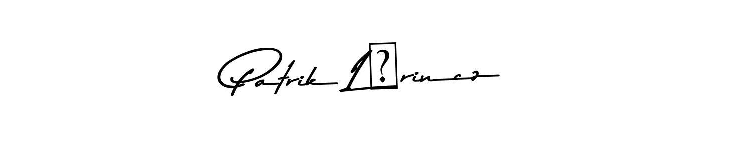 Create a beautiful signature design for name Patrik Lőrincz. With this signature (Asem Kandis PERSONAL USE) fonts, you can make a handwritten signature for free. Patrik Lőrincz signature style 9 images and pictures png