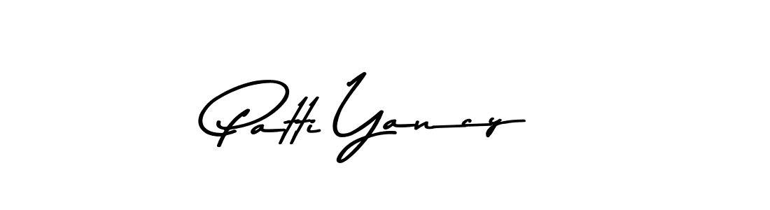 This is the best signature style for the Patti Yancy name. Also you like these signature font (Asem Kandis PERSONAL USE). Mix name signature. Patti Yancy signature style 9 images and pictures png