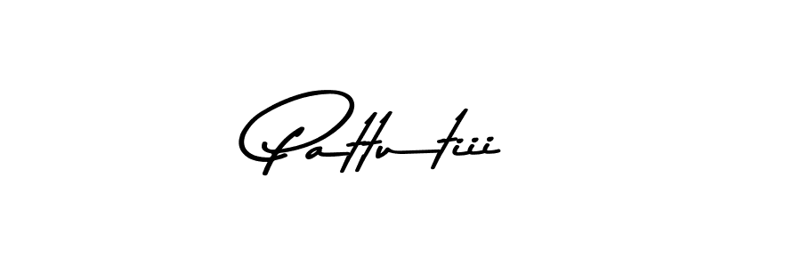 Design your own signature with our free online signature maker. With this signature software, you can create a handwritten (Asem Kandis PERSONAL USE) signature for name Pattutiii. Pattutiii signature style 9 images and pictures png