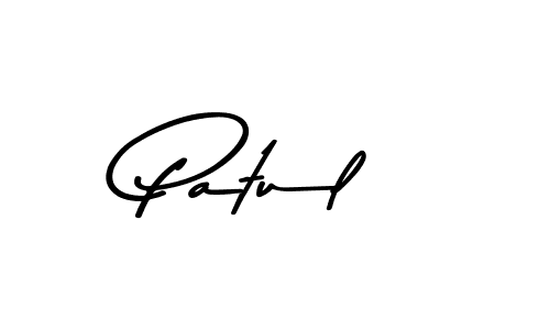 How to make Patul signature? Asem Kandis PERSONAL USE is a professional autograph style. Create handwritten signature for Patul name. Patul signature style 9 images and pictures png