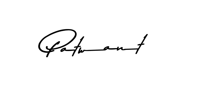 How to make Patwant signature? Asem Kandis PERSONAL USE is a professional autograph style. Create handwritten signature for Patwant name. Patwant signature style 9 images and pictures png