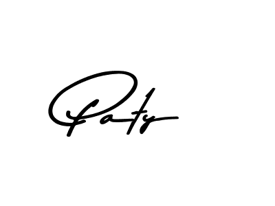 Use a signature maker to create a handwritten signature online. With this signature software, you can design (Asem Kandis PERSONAL USE) your own signature for name Paty. Paty signature style 9 images and pictures png