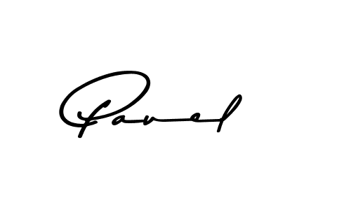 Make a beautiful signature design for name Pauel. With this signature (Asem Kandis PERSONAL USE) style, you can create a handwritten signature for free. Pauel signature style 9 images and pictures png